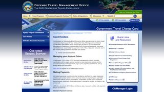 Card Holders - DTMO - Chase Gsa Travel Card Portal