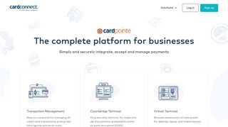 
                            1. CardPointe: Merchant Services & Credit Card Processing ... - Www Cardconnect Com Portal