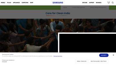 
                            6. Care For Clean India E-Waste Management Program Samsung ...