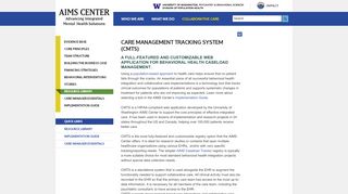 
                            7. Care Management Tracking System (CMTS) | University of ... - Cmts Login