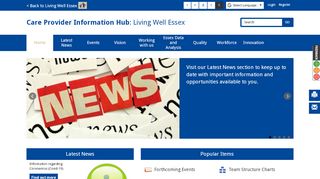 Care Provider Information Hub - Living Well Essex - Ecc Provider Portal