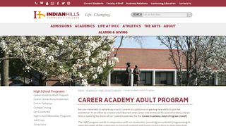 
                            7. Career Academy Adult Program - Indian Hills Community College - Kcca Student Portal