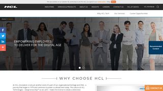 
                            1. Career Opportunities and positions at HCL Technologies | HCL ... - Hcl Career Portal Login