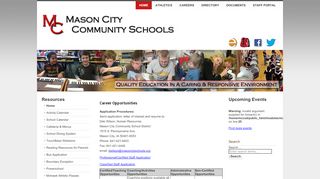 
                            1. Career Opportunities - Mason City Community Schools - Www Masoncityschools Org Careers Portal
