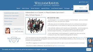 
                            5. Career Opportunities - William Raveis - Raveis Agent Dashboard Login