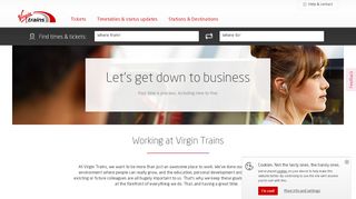 
                            4. Career opportunities with us - Virgin Trains - Virgin Trains Sign Up