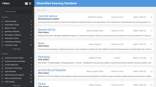 Career Portal - Diversified Sourcing Solutions - Diversified Sourcing Solutions Portal