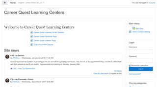 
                            3. Career Quest Learning Centers - Cqlc Student Portal