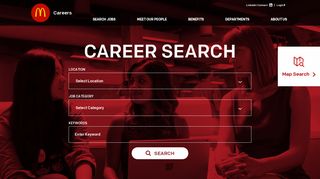 
                            5. Career Search - Search Jobs | McDonald's Careers - Mcdonalds Job Portal