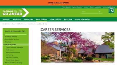 Career Services - parkland.edu