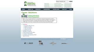 
Career Solutions - Louisiana Workforce Commission  

