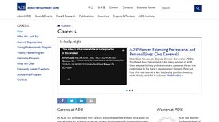 
                            3. Careers | Asian Development Bank - Adb Career Portal