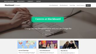 
                            1. Careers at Blackboard - Blackboard.com - Blackboard Portal Careers Australia