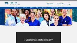 
                            1. Careers at National Health Care Associates Centers - National Healthcare Associates Portal