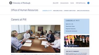 Careers at Pitt | Human Resources | University of Pittsburgh - Pitt HR - Upmc Job Portal