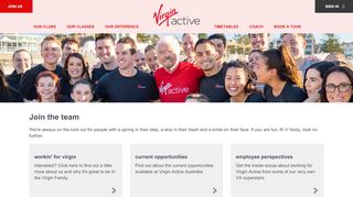Careers At Virgin Active Health Clubs - Apply For Your Dream ... - Virgin Active Jobs Portal