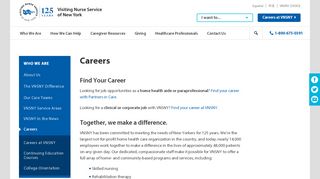 
                            4. Careers at VNSNY - Visiting Nurse Service of New York - Vnsny Employee Portal