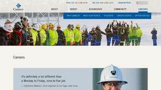 Careers - Cameco - My Cameco Login