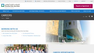 
                            4. Careers | Cleveland Clinic Abu Dhabi - Alain Hospital Portal