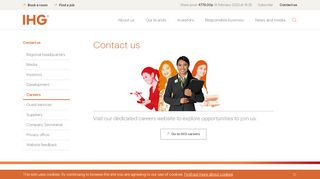 
                            9. Careers - Contact us - InterContinental Hotels Group PLC - Mail Ihg Com Portal