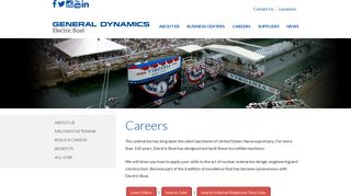 
Careers - General Dynamics Electric Boat  
