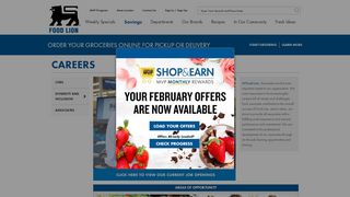 
                            1. Careers & Job Openings - Grocery Store Jobs | Food Lion - Food Lion Application Portal