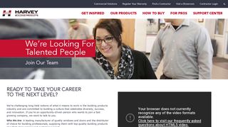 
                            8. Careers: Jobs and Opportunities at Harvey Building Products - Harveys Careers Portal