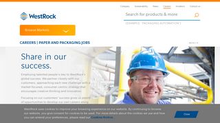Careers | Paper and Packaging Jobs - WestRock - Rocktenn Employee Portal