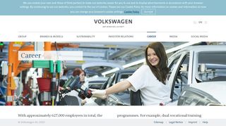 
                            3. Careers | Volkswagen Group - Volkswagen Karriere Portal