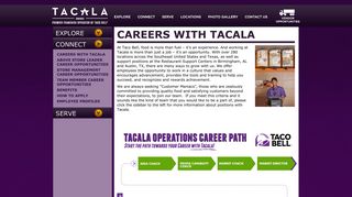 
                            2. Careers with Tacala | Tacala, LLC - Tacala Application Portal