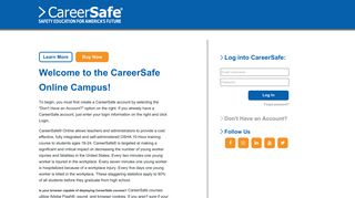 
                            2. CareerSafe Campus :: Home - Careersafeonline Com Portal