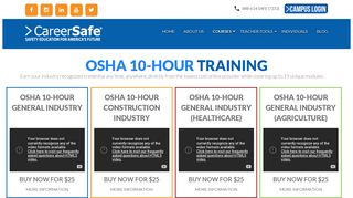 
                            4. CareerSafe Online Training Courses: OSHA, Cyber, and Other ... - Careersafeonline Com Portal