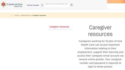 
                            4. Caregiver resources - sjog.org.nz