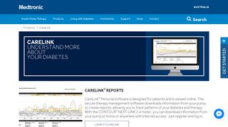 
                            1. CareLink - Medtronic Diabetes - Minimed Carelink Personal Portal
