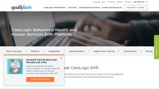 
                            2. CareLogic Behavioral Health & Human Services ... - Qualifacts - Carelogic Enterprise Qualifacts Portal