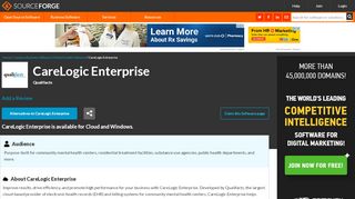 
                            8. CareLogic Enterprise Reviews and Pricing 2020 - SourceForge - Carelogic Enterprise Qualifacts Portal