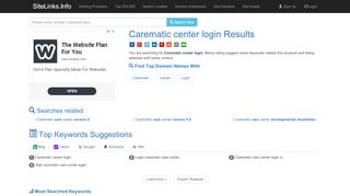 
Carematic center login Results For Websites Listing
