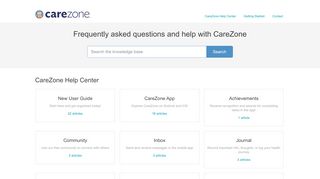 
                            8. CareZone Help Center - Carezone Portal