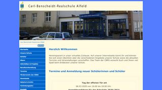
                            4. Carl-Benscheidt-Realschule Alfeld - Cbrs Portal