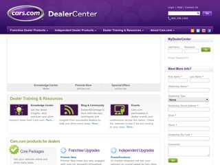 Cars.com products for dealers - My Dealer Center