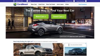 
CarsDirect: Price, Search, Buy New & Used Cars Online  
