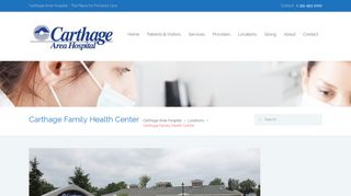 Carthage Family Health Center – Carthage Area Hospital - Carthage Area Hospital Patient Portal