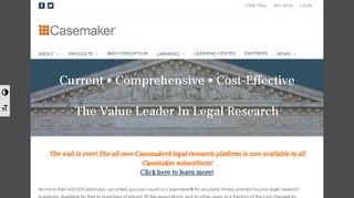
                            7. Casemaker - Casemaker Portal