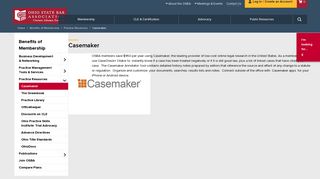 
                            5. Casemaker - Ohio State Bar Association | OSBA - Casemaker Portal