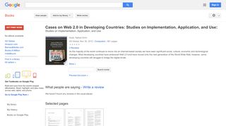 
                            14. Cases on Web 2.0 in Developing Countries: Studies on ... - Nab Careers Applicant Portal