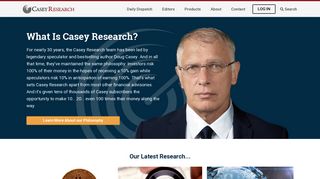
                            3. Casey Research: Investing Advice, Stock Tips & Market ... - The Casey Report Login