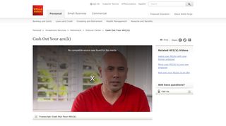 Cash Out Your 401(k) - Wells Fargo - Wells Fargo 401k Portal Wachovia
