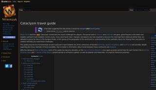 
                            1. Cataclysm travel guide - Wowpedia - Your wiki guide to the World of ... - Atlantis Wow Cata Portals