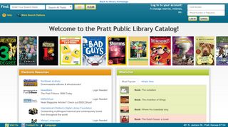 
                            16. Catalog — Pratt Public Library - Pratt Email Portal