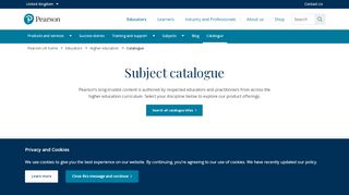 
                            7. Catalogue & Instructor Resources - Pearson - Pearson Higher Education Instructor Portal
